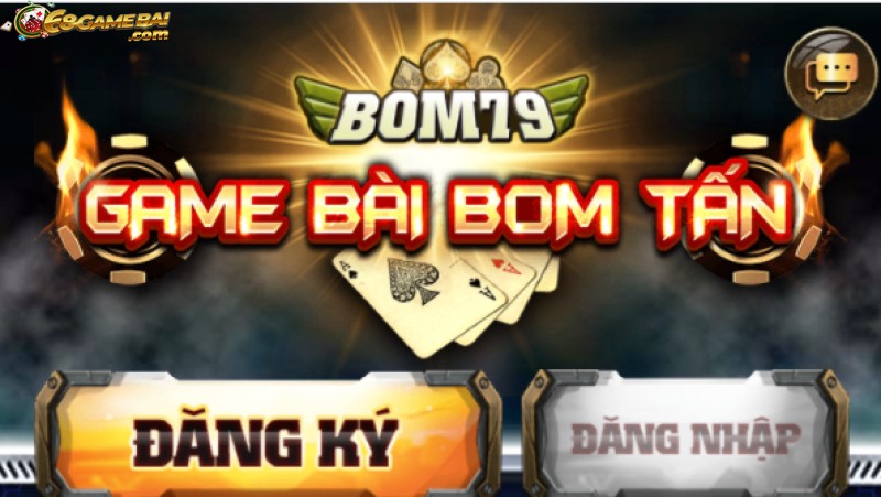 Giao diện cổng game bài bom tấn Bom79 Club