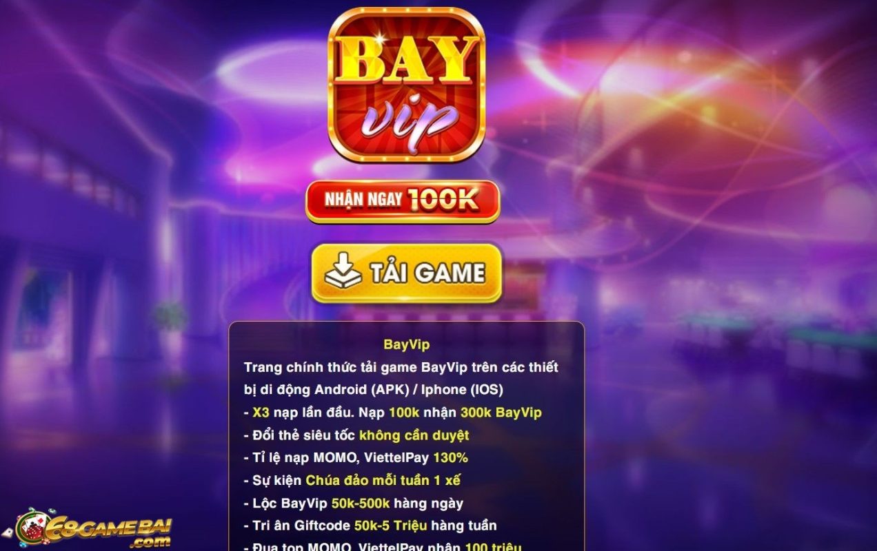 Tải app Bayvip dễ dàng