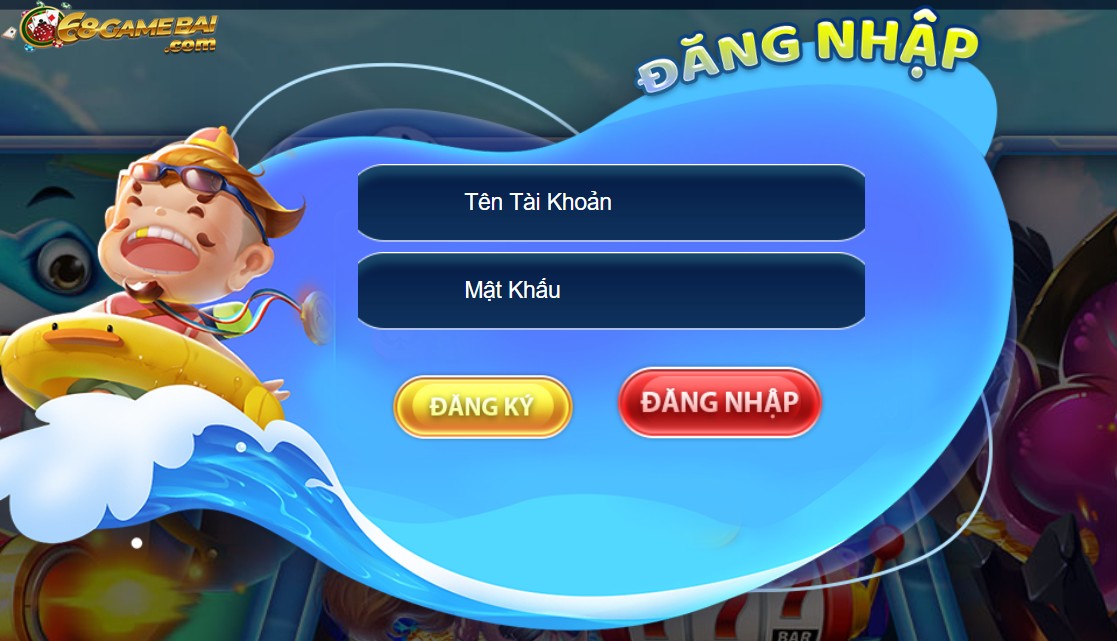 Các bước đăng ký - đăng nhập tài khoản trong cổng game