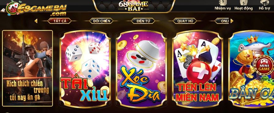 Đăng nhập vào 68gamebai cần phải truy cập vào trang chủ của cổng game