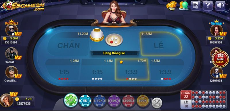 Những kinh nghiệm chơi xóc đĩa hiệu quả tại 68 game bài