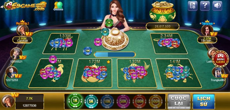 Tìm hiểu luật chơi game bầu cua 68gambai