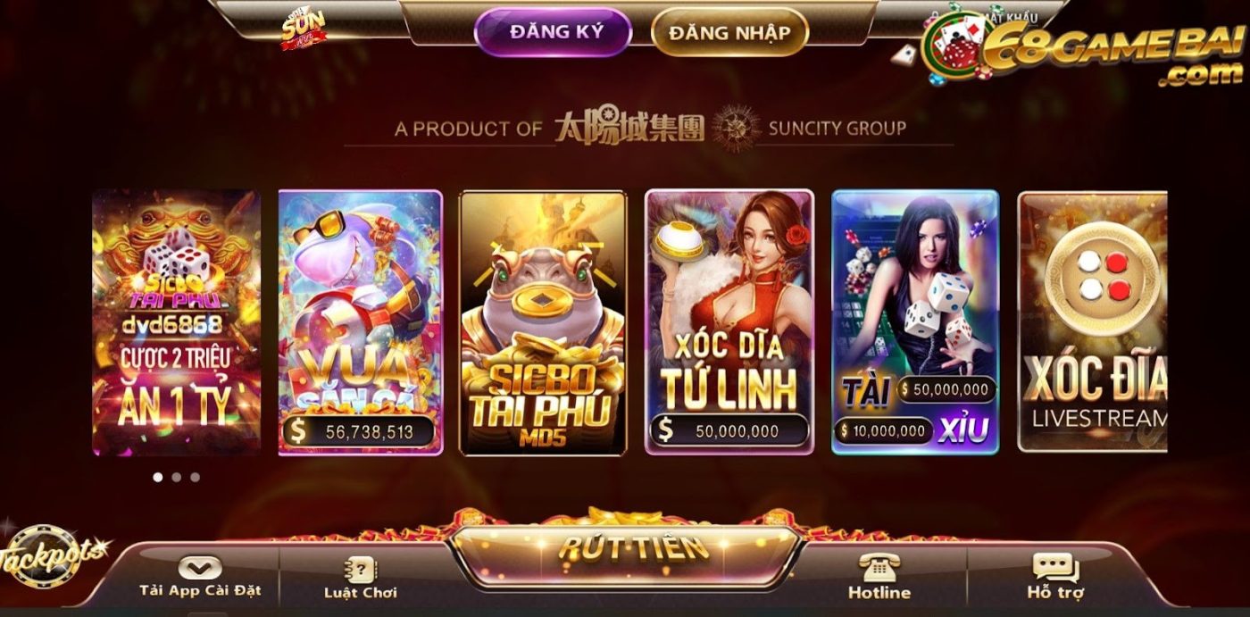 Cổng game Sunwin được thành lập hợp pháp