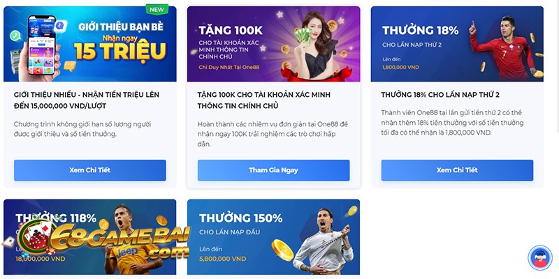 Khuyến mãi nạp tiền khủng