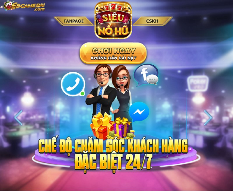 Siêu nổ hũ - cổng game xứng tầm quốc tế 