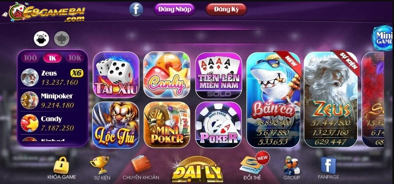 Những tựa game đình đám tại Sieuno Club