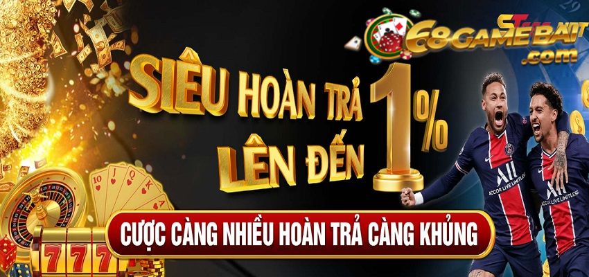 Hoàn trả lên tới 1% dành cho hội viên VIP của ST666