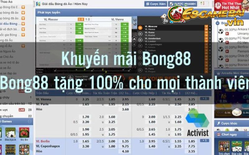 Bongda88 – Khuyến mãi hấp dẫn dành cho các thành viên mới