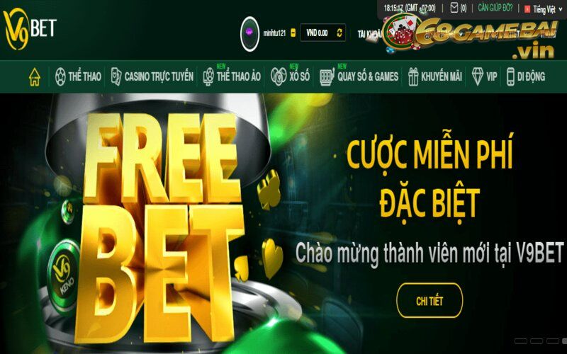 V9Bet - Hướng dẫn đăng ký tài khoản đơn giản