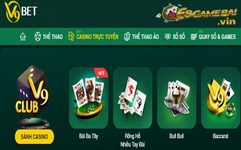 V9Bet - Kho game khổng lồ, đa dạng