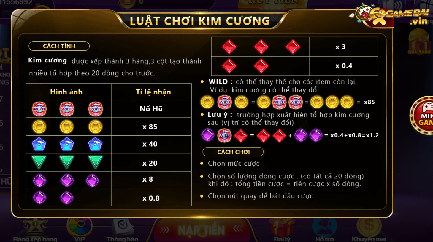 Quy tắc chơi game cực đơn giản và dễ nhớ