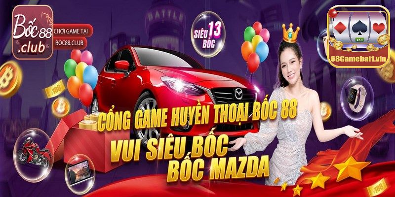 Ưu đãi cực khủng cực chịu chơi tại Boc88