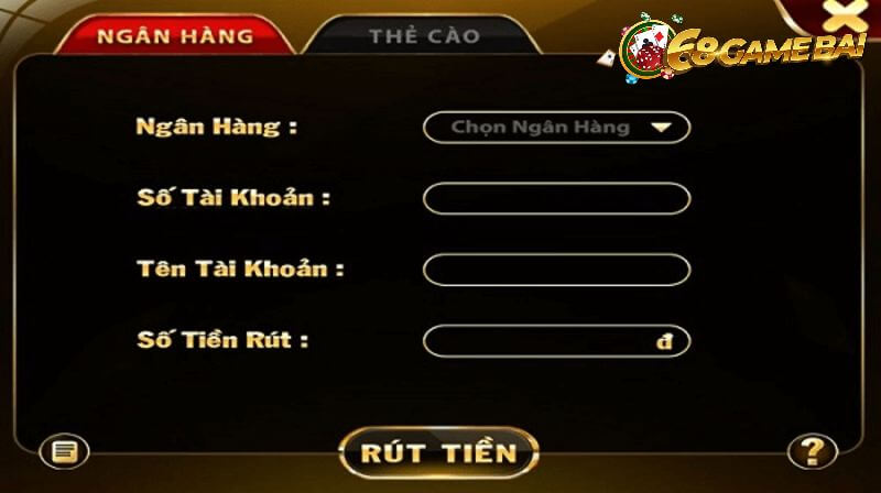 Game thủ bị chặn rút tiền về tài khoản
