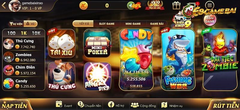 Không truy cập các link web giả mạo King86
