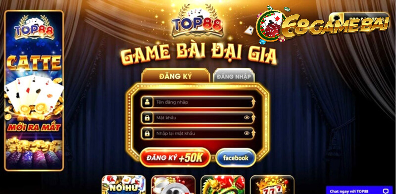 Chương trình tặng giftcode cho tân thủ Top88
