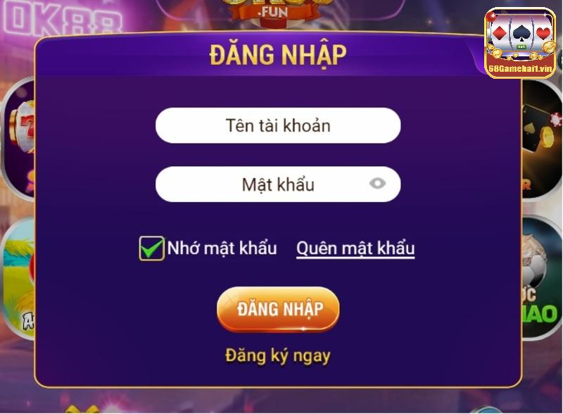 <strong>Đăng nhập Ok88 trải nghiệm game đổi thưởng cực hay</strong>