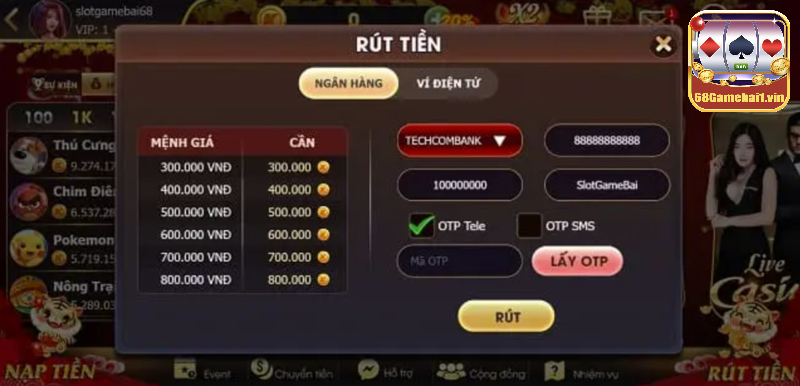 <strong>Rút tiền King86 an toàn với các bước đơn giản</strong>