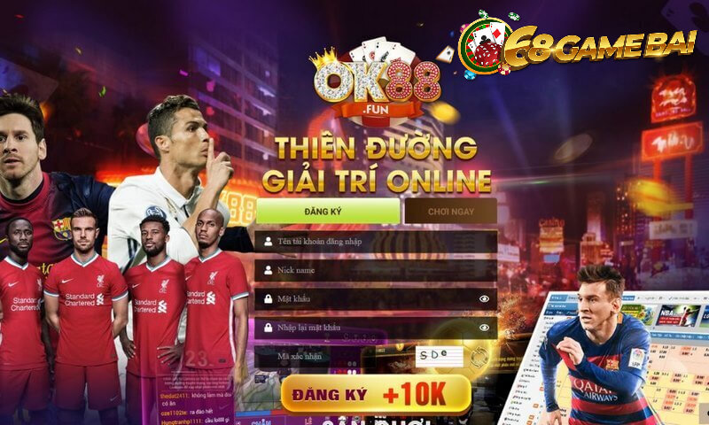 Tặng giftcode 50K cho tân thủ Ok88
