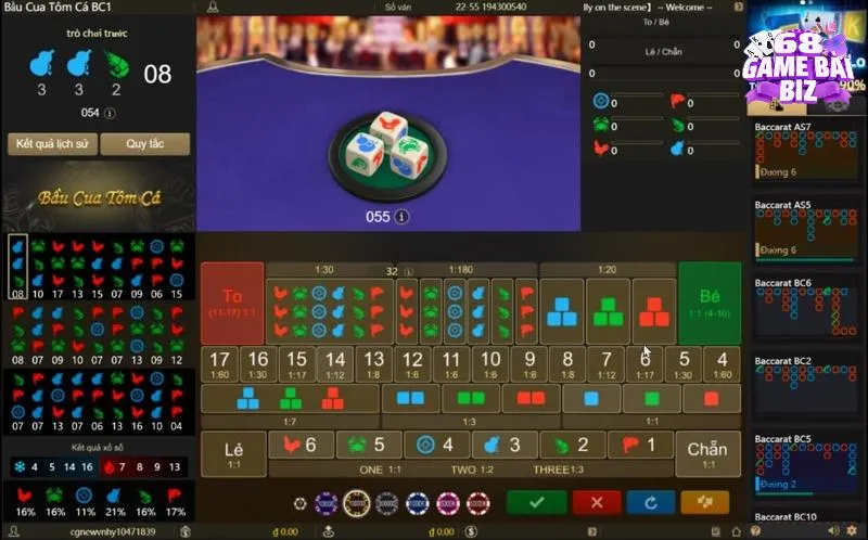 Chia sẻ bí quyết đặt cược trên live tại 68gamebai chắc thắng